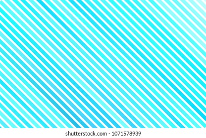 Light BLUE vector pattern with narrow lines. Shining colored illustration with narrow lines. The template can be used as a background.