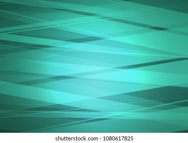 Light BLUE vector pattern with narrow lines. Glitter abstract illustration with colored sticks. Best design for your ad, poster, banner.