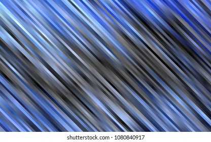 Light BLUE vector pattern with narrow lines. Blurred decorative design in simple style with lines. The pattern can be used as ads, poster, banner for commercial.