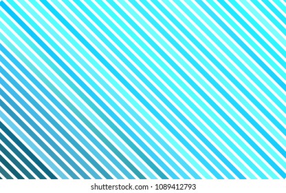 Light BLUE vector pattern with narrow lines. Lines on blurred abstract background with gradient. Best design for your ad, poster, banner.