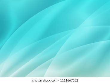 Light BLUE vector pattern with narrow lines. Decorative shining illustration with lines on abstract template. The pattern can be used for websites.