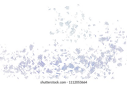 Light BLUE vector pattern with narrow lines. Modern geometrical abstract illustration with staves. The pattern can be used for websites.