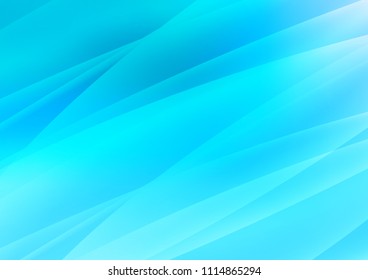 Light BLUE vector pattern with narrow lines. Modern geometrical abstract illustration with staves. The pattern can be used as ads, poster, banner for commercial.