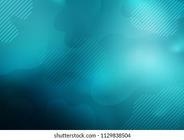 Light BLUE vector pattern with narrow lines. Shining colored illustration with narrow lines. The pattern can be used for websites.