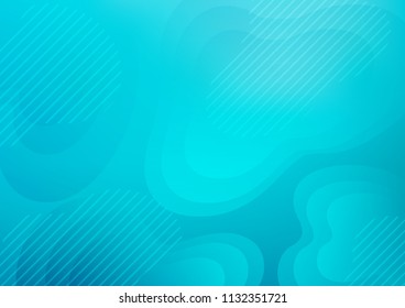 Light BLUE vector pattern with narrow lines. Blurred decorative design in simple style with lines. The template can be used as a background.