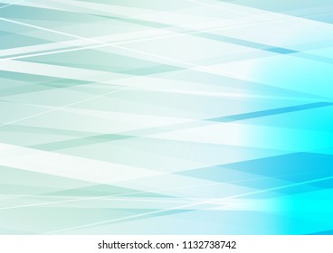 Light BLUE vector pattern with narrow lines. Modern geometrical abstract illustration with staves. The pattern can be used as ads, poster, banner for commercial.