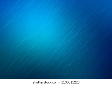 Light BLUE vector pattern with narrow lines. Glitter abstract illustration with colored sticks. Best design for your ad, poster, banner.