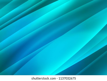Light BLUE vector pattern with narrow lines. Modern geometrical abstract illustration with staves. The pattern can be used for busines ad, booklets, leaflets