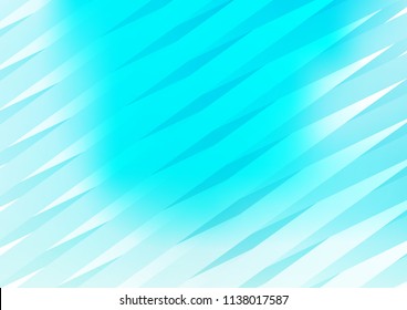 Light BLUE vector pattern with narrow lines. Shining colored illustration with narrow lines. The pattern can be used for busines ad, booklets, leaflets