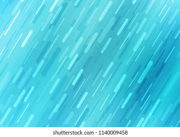 Light BLUE vector pattern with narrow lines. Lines on blurred abstract background with gradient. The pattern can be used for busines ad, booklets, leaflets