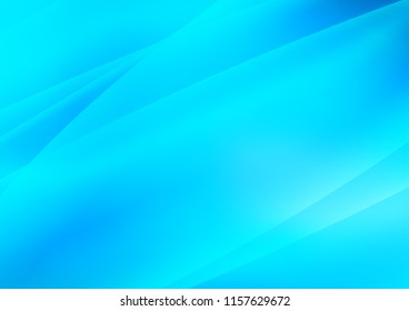 Light BLUE vector pattern with narrow lines. Modern geometrical abstract illustration with staves. Smart design for your business advert.