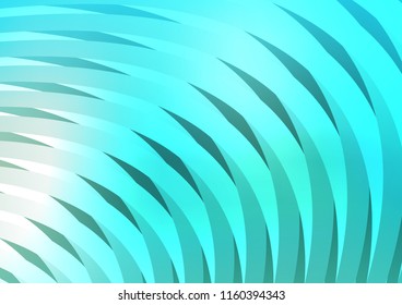 Light BLUE vector pattern with narrow lines. Decorative shining illustration with lines on abstract template. Smart design for your business advert.