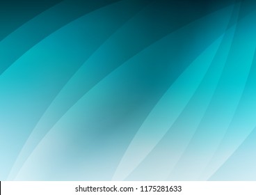 Light BLUE vector pattern with narrow lines. Shining colored illustration with narrow lines. Smart design for your business advert.
