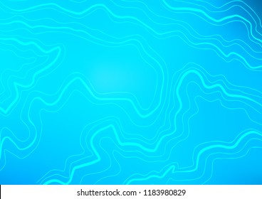 Light BLUE vector pattern with narrow lines. Glitter abstract illustration with colored sticks. Smart design for your business advert.