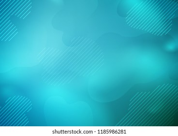 Light BLUE vector pattern with narrow lines. Modern geometrical abstract illustration with staves. Smart design for your business advert.