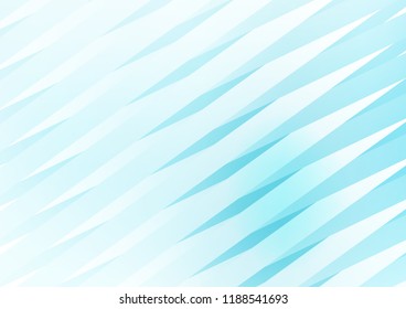 Light BLUE vector pattern with narrow lines. Lines on blurred abstract background with gradient. The pattern can be used for websites.