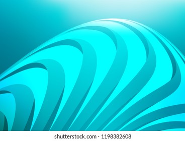 Light BLUE vector pattern with narrow lines. Modern geometrical abstract illustration with staves. The pattern can be used for busines ad, booklets, leaflets