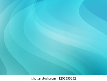 Light BLUE vector pattern with narrow lines. Modern geometrical abstract illustration with staves. The template can be used as a background.