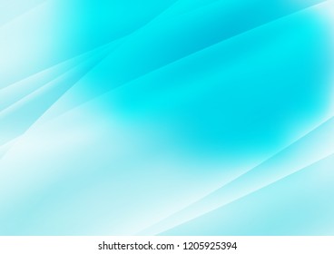 Light BLUE vector pattern with narrow lines. Lines on blurred abstract background with gradient. The pattern can be used for websites.