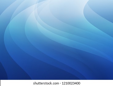 Light BLUE vector pattern with narrow lines. Modern geometrical abstract illustration with staves. The pattern can be used for websites.