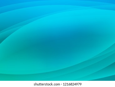 Light BLUE vector pattern with narrow lines. Decorative shining illustration with lines on abstract template. Smart design for your business advert.