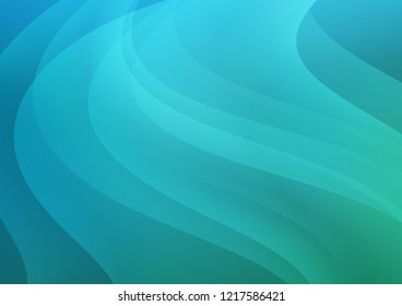 Light BLUE vector pattern with narrow lines. Blurred decorative design in simple style with lines. The pattern can be used for websites.