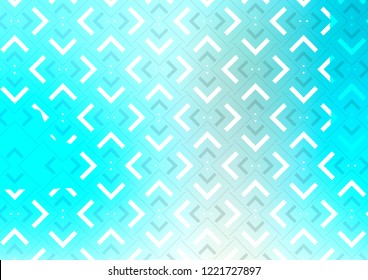 Light BLUE vector pattern with narrow lines. Glitter abstract illustration with colored sticks. The pattern can be used for busines ad, booklets, leaflets