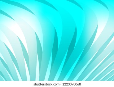 Light BLUE vector pattern with narrow lines. Glitter abstract illustration with colored sticks. The pattern can be used for busines ad, booklets, leaflets