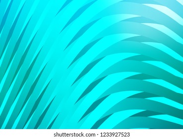 Light BLUE vector pattern with narrow lines. Glitter abstract illustration with colored sticks. Smart design for your business advert.