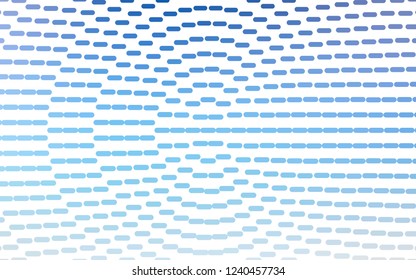 Light BLUE vector pattern with narrow lines. Lines on blurred abstract background with gradient. Pattern for websites, landing pages.