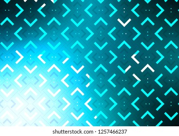 Light BLUE vector pattern with narrow lines. Decorative shining illustration with lines on abstract template. The pattern can be used for busines ad, booklets, leaflets