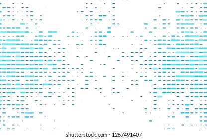 Light BLUE vector pattern with narrow lines. Blurred decorative design in simple style with lines. The pattern can be used as ads, poster, banner for commercial.