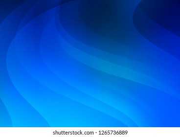 Light BLUE vector pattern with narrow lines. Shining colored illustration with narrow lines. The pattern can be used for busines ad, booklets, leaflets