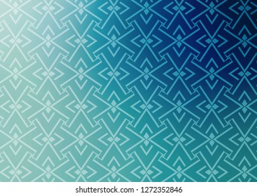 Light BLUE vector pattern with narrow lines. Shining colored illustration with narrow lines. Backdrop for TV commercials.
