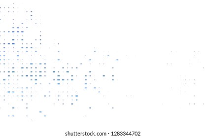 light BLUE vector pattern with narrow lines. Modern geometrical abstract illustration with staves. The template can be used as a background.