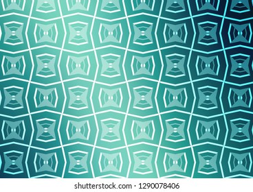 Light BLUE vector pattern with narrow lines. Blurred decorative design in simple style with lines. Best design for your ad, poster, banner.