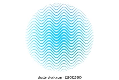 Light BLUE vector pattern with narrow lines. Blurred decorative design in simple style with lines. Backdrop for TV commercials.