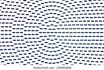 Light BLUE vector pattern with narrow lines. Shining colored illustration with narrow lines. Pattern for business booklets, leaflets.