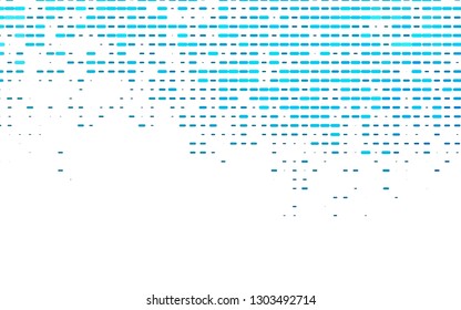 Light BLUE vector pattern with narrow lines. Glitter abstract illustration with colored sticks. The pattern can be used for websites.