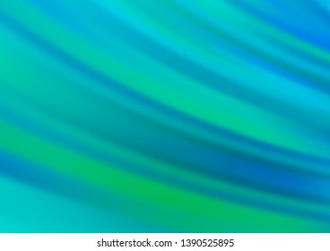 Light BLUE vector pattern with narrow lines. Shining colored illustration with narrow lines. Backdrop for TV commercials.