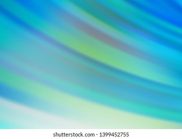 Light BLUE vector pattern with narrow lines. Blurred decorative design in simple style with lines. Pattern for ads, posters, banners.