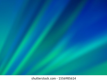 Light BLUE vector pattern with narrow lines. Shining colored illustration with narrow lines. Best design for your ad, poster, banner.