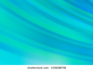 Light BLUE vector pattern with narrow lines. Lines on blurred abstract background with gradient. Backdrop for TV commercials.