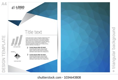 Light BLUE vector  pattern for posters. Glitter abstract design concept with text box. Pattern for ads, leaflets, labels of your business.