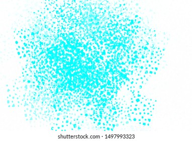Light BLUE vector pattern with random forms. Illustration with colorful gradient shapes in abstract style. Best smart design for your business.