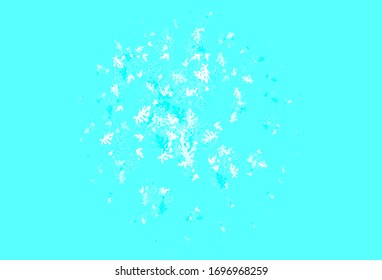 Light BLUE vector pattern with random forms. Simple colorful illustration with abstract gradient shapes. Elegant design for wallpapers.