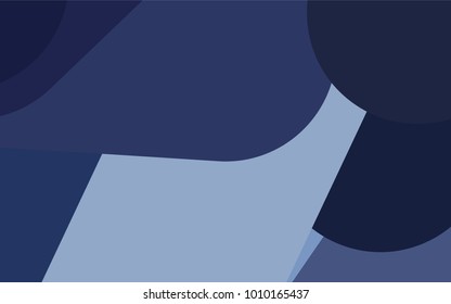 Light BLUE vector pattern with rounded lines. Capsules on blurred abstract background with gradient. The pattern can be used for websites.