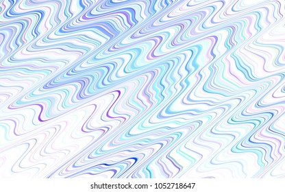 Light BLUE vector pattern with sharp lines. Modern geometrical abstract illustration with Lines. The pattern for ad, booklets, leaflets.