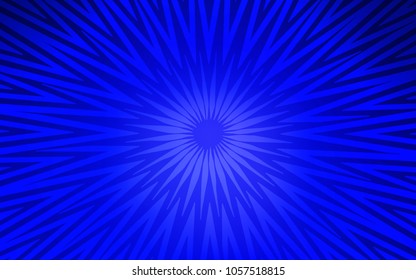 Light BLUE vector pattern with sharp lines. Shining colored illustration with sharp stripes. Template for your beautiful backgrounds.
