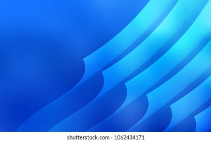 Light BLUE vector pattern with sharp lines. Modern geometrical abstract illustration with Lines. Pattern for ads, posters, banners.